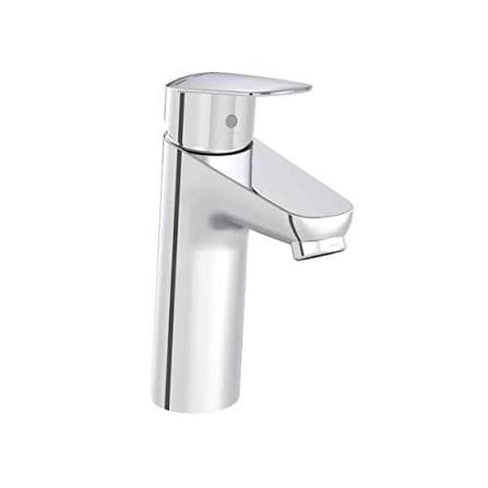 Dairəvi Tək Qollu Lavabo Batareyası - A42925 Flow Model, Round Single Lever - Xrom - 1